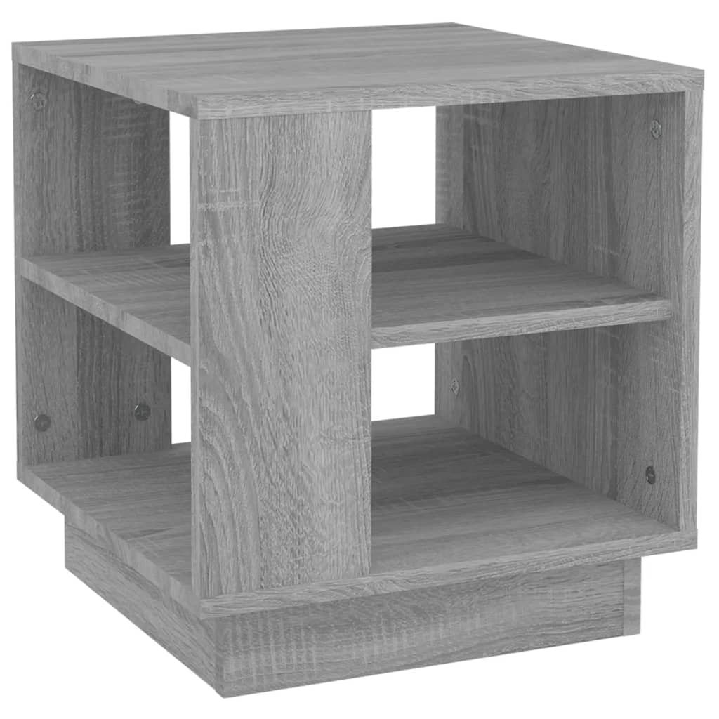 Tavolino da Salotto Grigio Sonoma 40x40x43 cm Legno Multistrato - homemem39