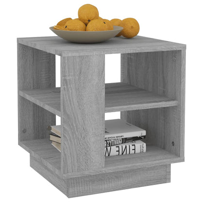 Tavolino da Salotto Grigio Sonoma 40x40x43 cm Legno Multistrato - homemem39