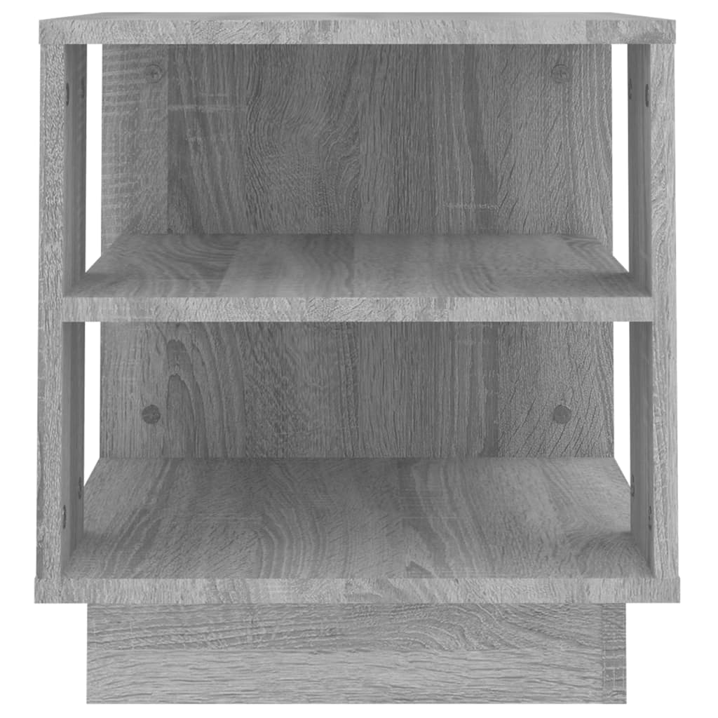 Tavolino da Salotto Grigio Sonoma 40x40x43 cm Legno Multistrato - homemem39