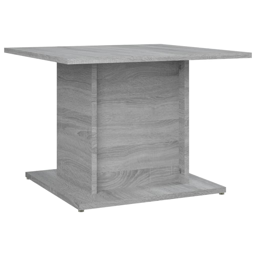 Tavolino da Salotto Grigio Sonoma 55,5x55,5x40 cm in Truciolato - homemem39