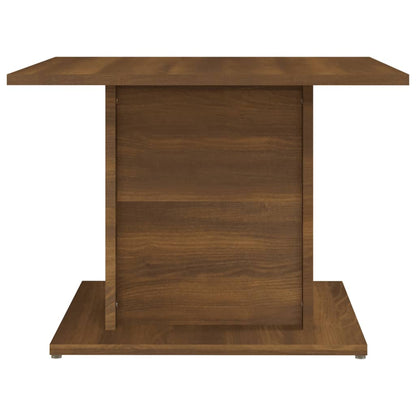 Tavolino da Salotto Rovere Marrone 55,5x55,5x40cm in Truciolato - homemem39
