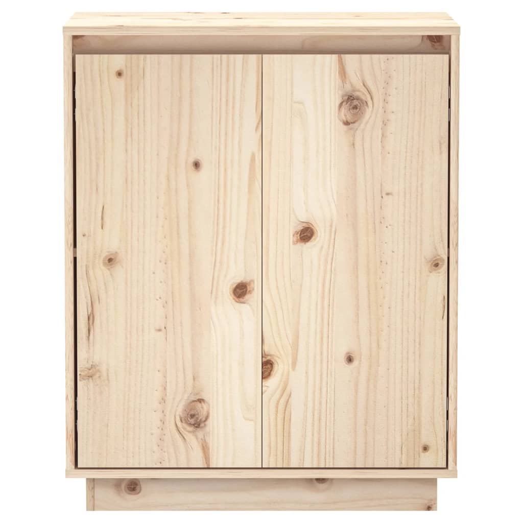 Credenza 60x34x75 cm in Legno Massello di Pino - homemem39