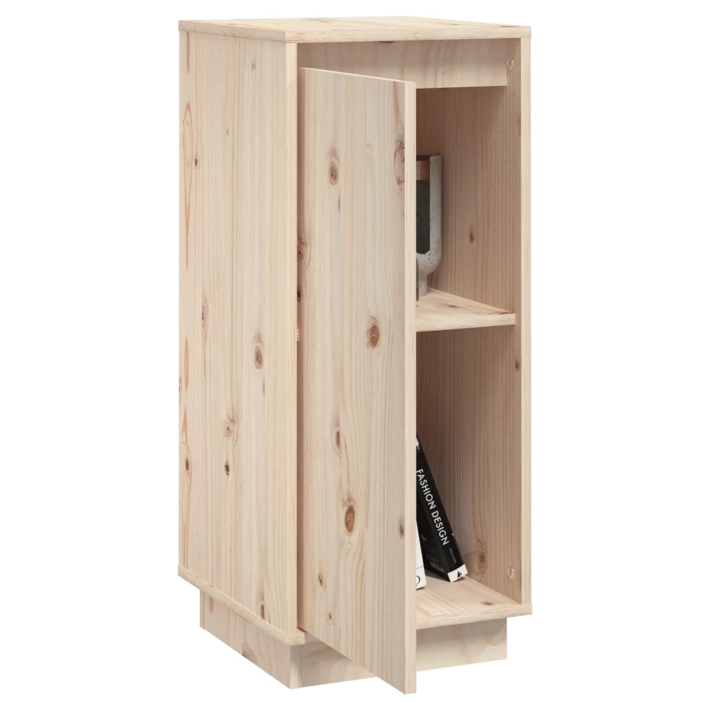 Credenze 2 pz 31,5x34x75 cm in Legno Massello di Pino - homemem39