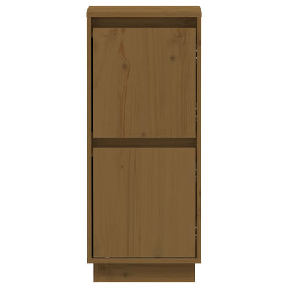 Credenze 2 pz Miele 31,5x34x75 cm in Legno Massello di Pino - homemem39