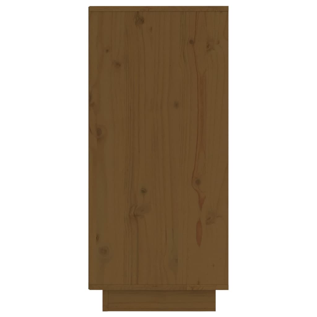 Credenze 2 pz Miele 31,5x34x75 cm in Legno Massello di Pino - homemem39