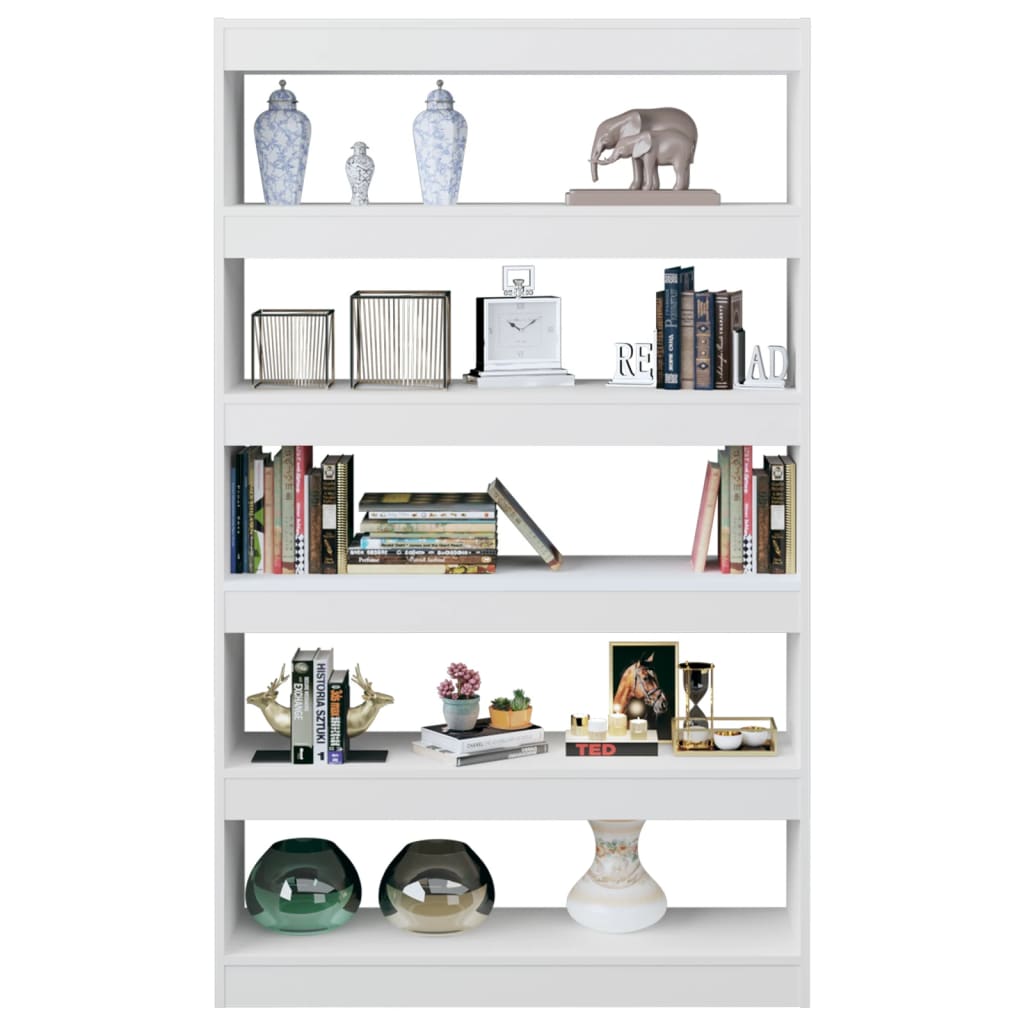 Libreria/Divisorio Bianco 100x30x166 cm - homemem39