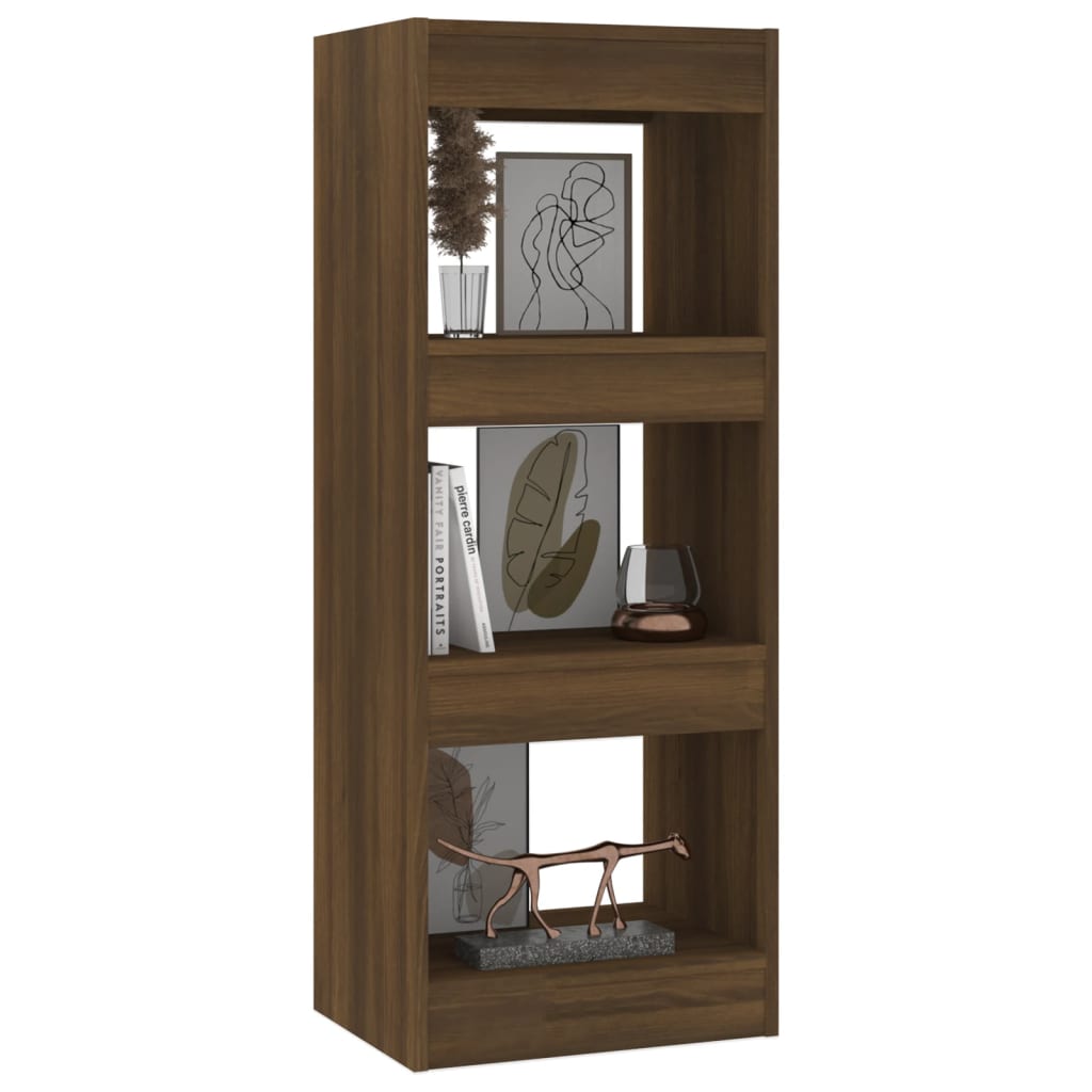 Libreria/Divisorio Marrone Rovere 40x30x103 cm in Truciolato - homemem39