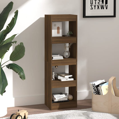 Libreria/Divisorio Rovere Marrone 40x30x135 cm - homemem39