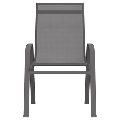 Set da Bistrot per Giardino 3 pz Grigio - homemem39