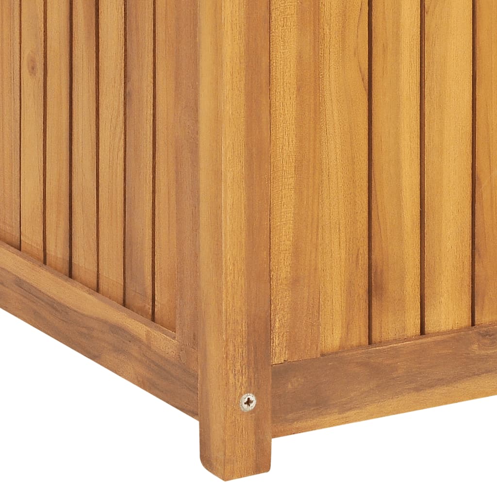 Cassa da Giardino 175x50x55 cm in Legno Massello di Teak - homemem39