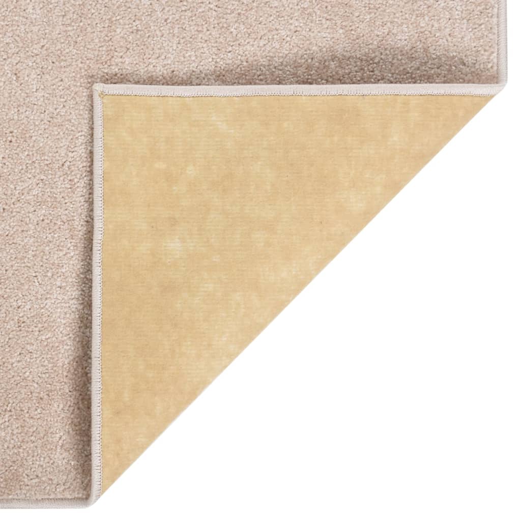 Tappeto a Pelo Corto 240x340 cm Beige Scuro - homemem39