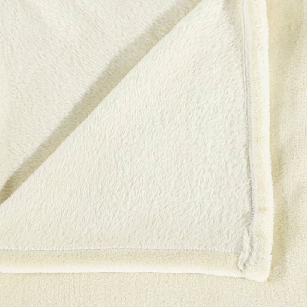 Coperta Crema 130x170 cm in Poliestere - homemem39