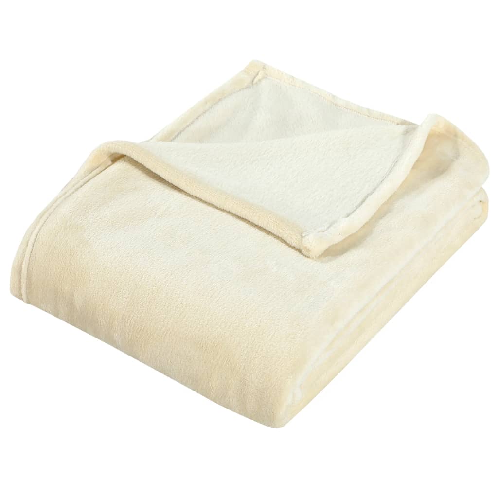 Coperta Crema 200x240 cm in Poliestere - homemem39