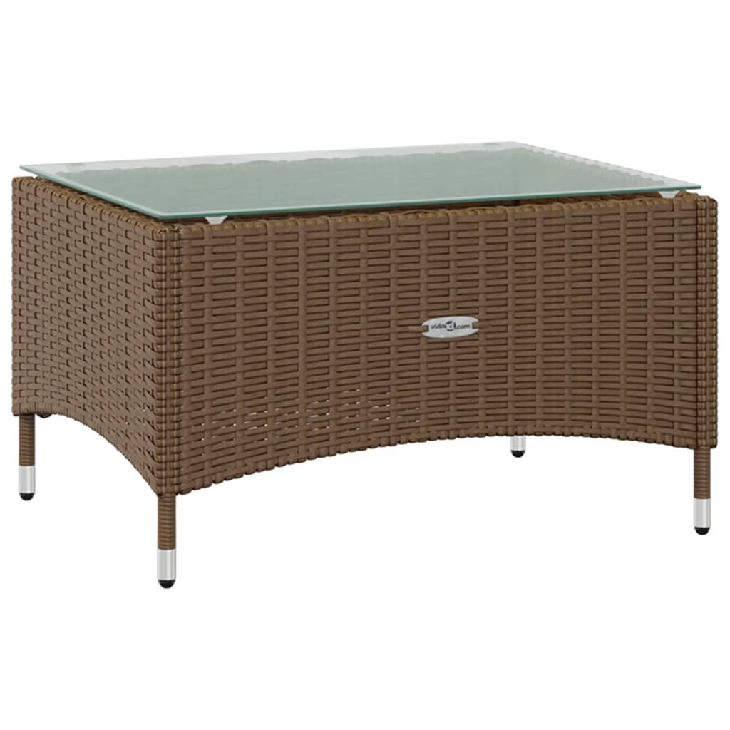 Set Divani da Giardino 16 pz con Cuscini in Polyrattan Marrone - homemem39