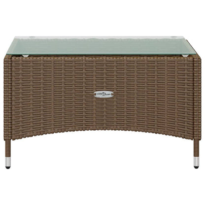 Set Divani da Giardino 16 pz con Cuscini in Polyrattan Marrone - homemem39