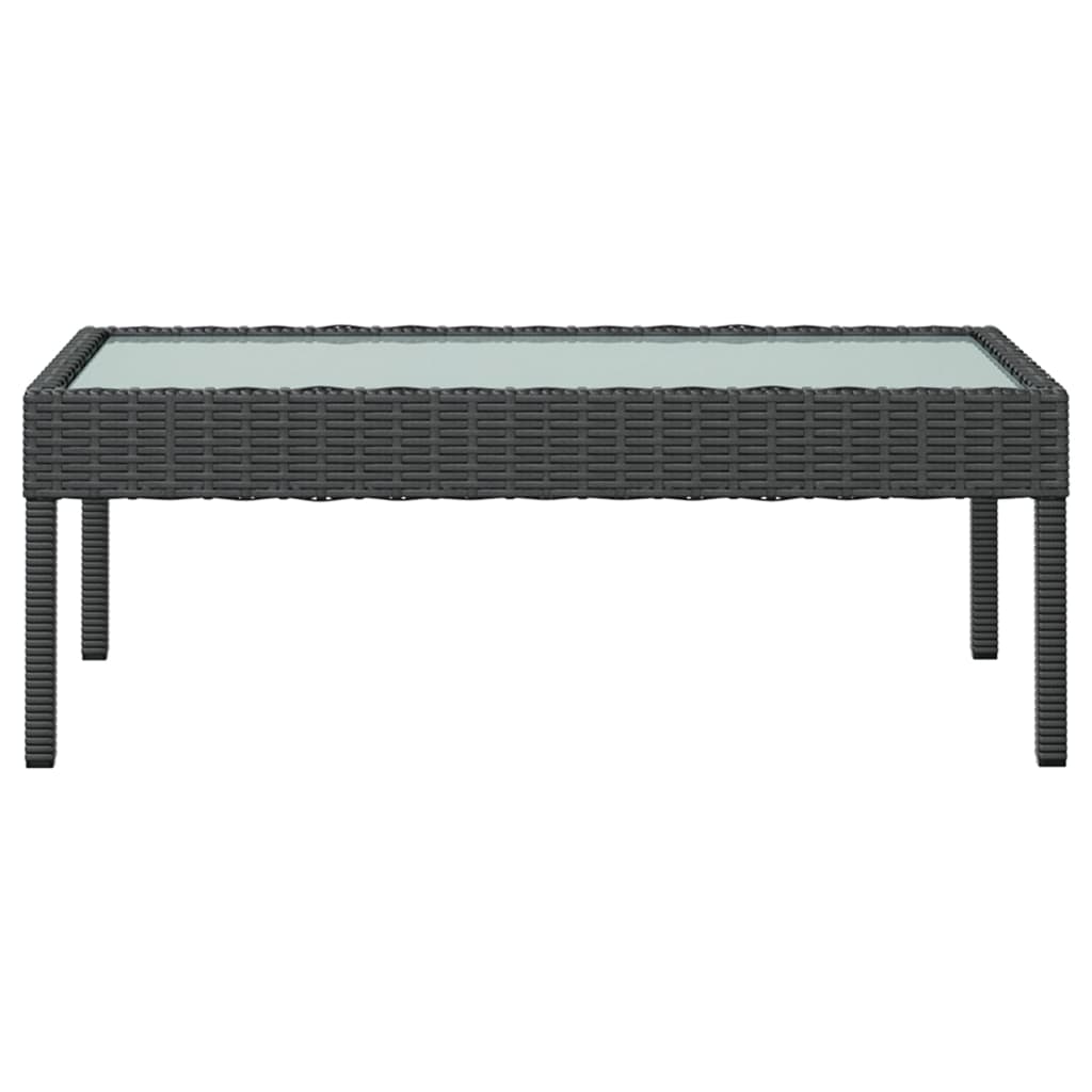 Set Divani da Giardino 16 pz con Cuscini in Polyrattan Nero - homemem39