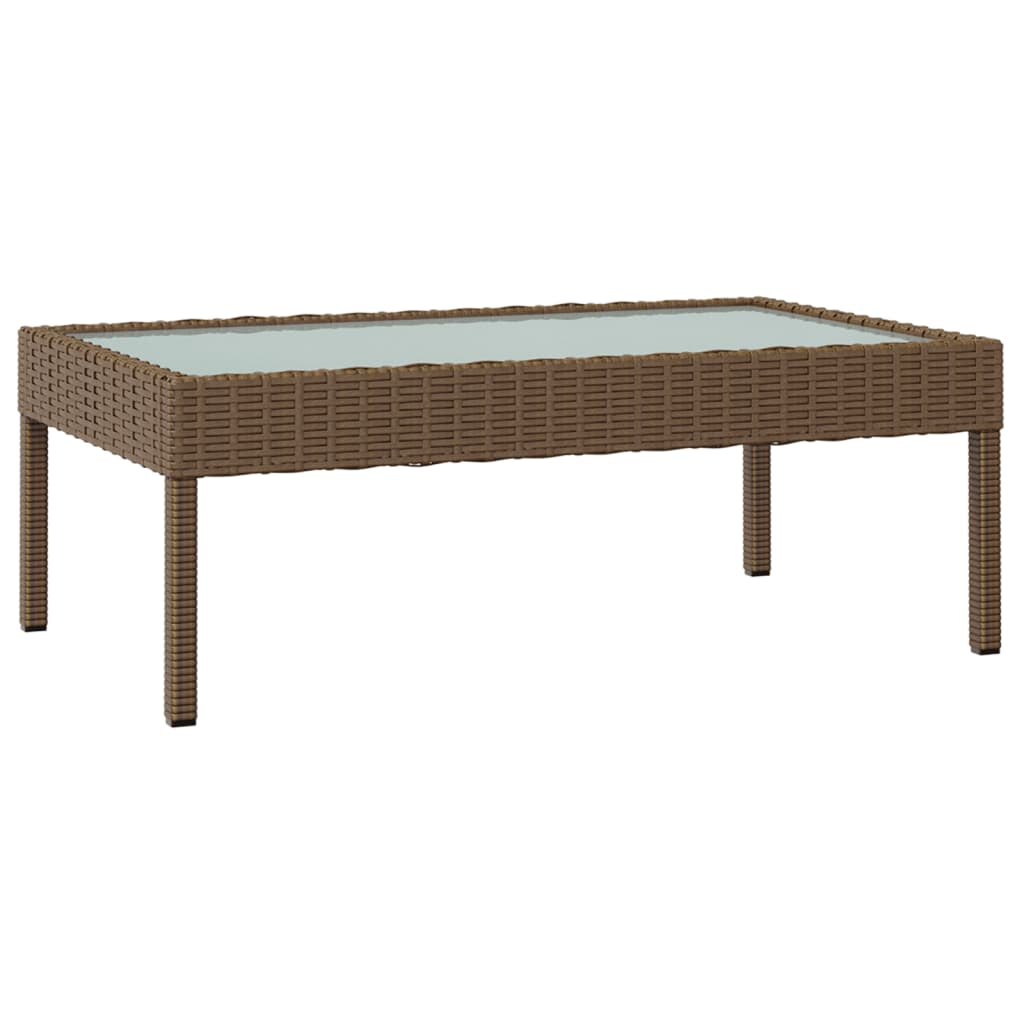 Set Divani da Giardino 8 pz con Cuscini in Polyrattan Marrone - homemem39