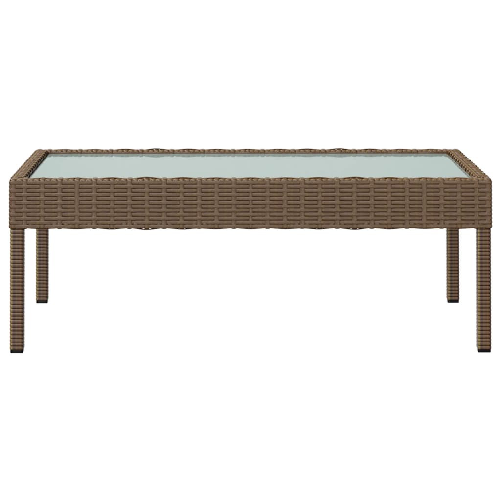 Set Divani da Giardino 8 pz con Cuscini in Polyrattan Marrone - homemem39