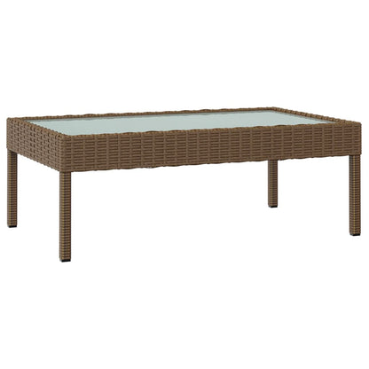 Set Divani da Giardino 16 pz con Cuscini in Polyrattan Marrone - homemem39