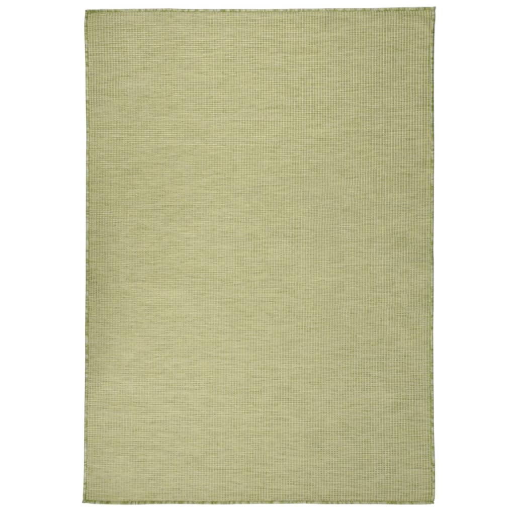 Tappeto da Esterni a Tessitura Piatta 200x280 cm Verde - homemem39