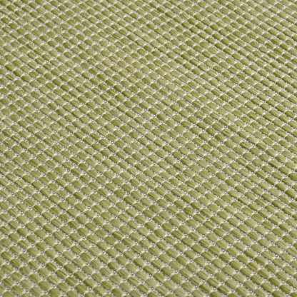 Tappeto da Esterni a Tessitura Piatta 200x280 cm Verde - homemem39