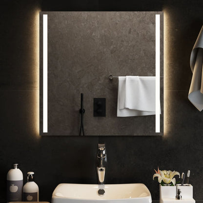 Specchio da Bagno con Luci LED 60x60 cm - homemem39