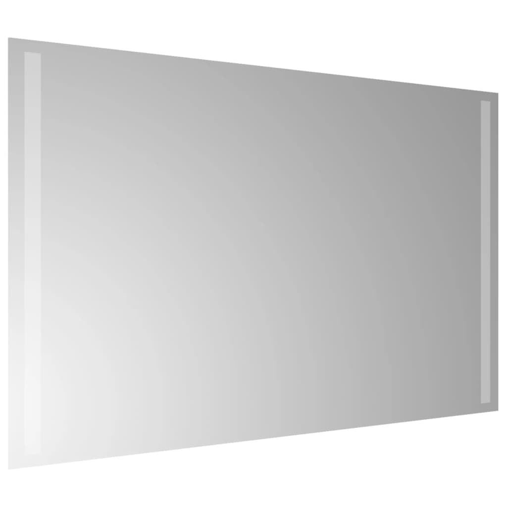 Specchio da Bagno con Luci LED 80x50 cm - homemem39
