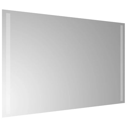 Specchio da Bagno con Luci LED 80x50 cm - homemem39