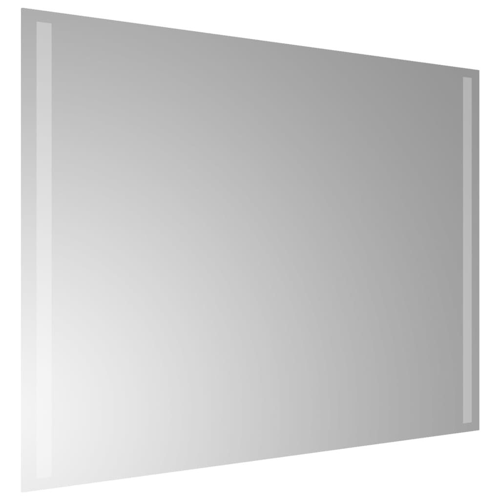 Specchio da Bagno con Luci LED 80x60 cm - homemem39