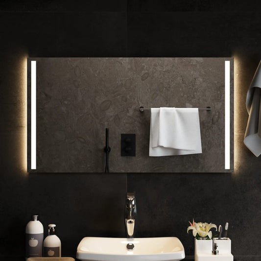 Specchio da Bagno con Luci LED 90x50 cm - homemem39