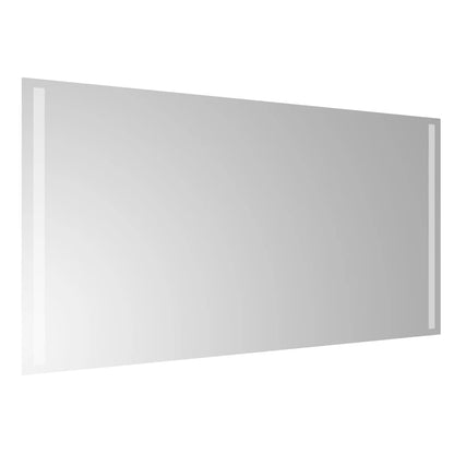 Specchio da Bagno con Luci LED 100x50 cm - homemem39