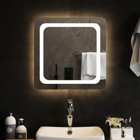 Specchio da Bagno con Luci LED 50x50 cm - homemem39