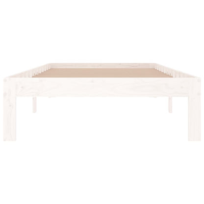 Giroletto Bianco in Legno Massello 90x190 cm Single - homemem39