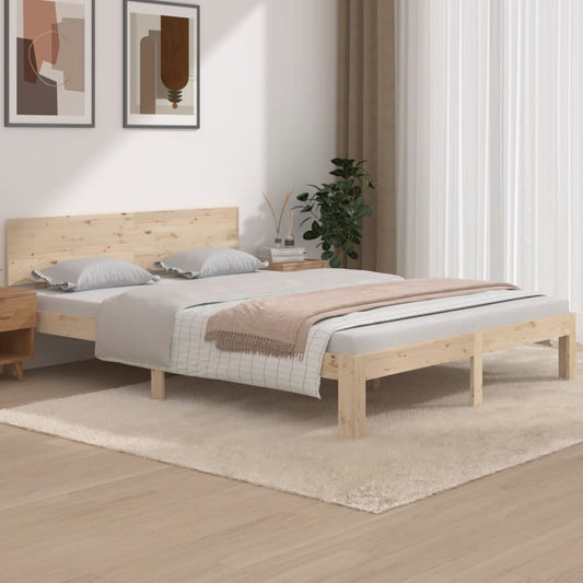 Giroletto in Legno Massello 150x200 cm 5FT King Size - homemem39