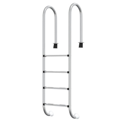 Scala per Piscina 54x38x184,5 cm Acciaio Inox 304 - homemem39