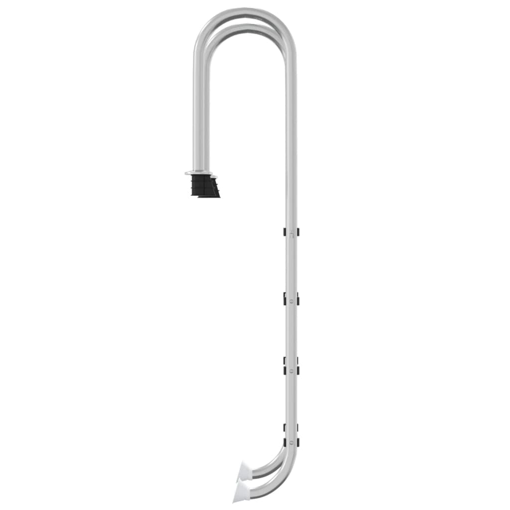 Scala per Piscina 54x38x184,5 cm Acciaio Inox 304 - homemem39