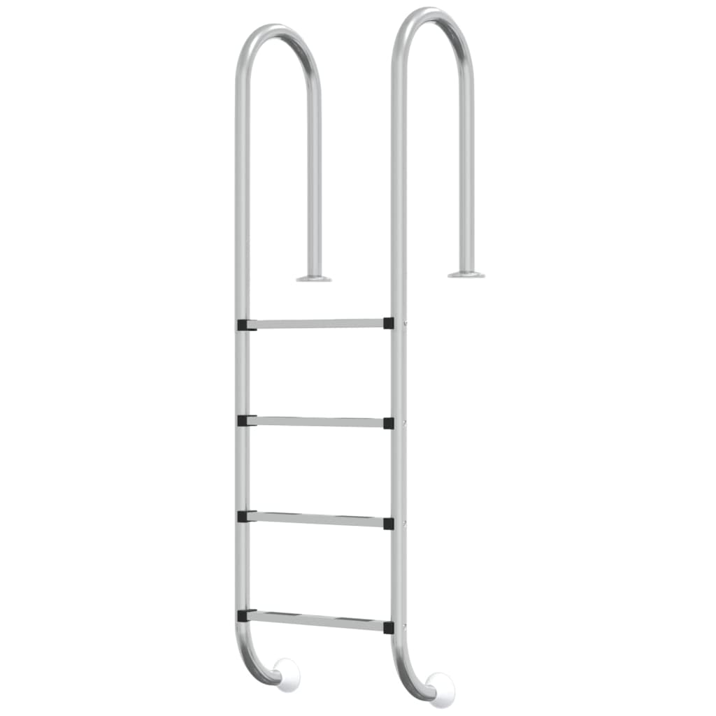 Scala per Piscina 54x38x184,5 cm Acciaio Inox 304 - homemem39