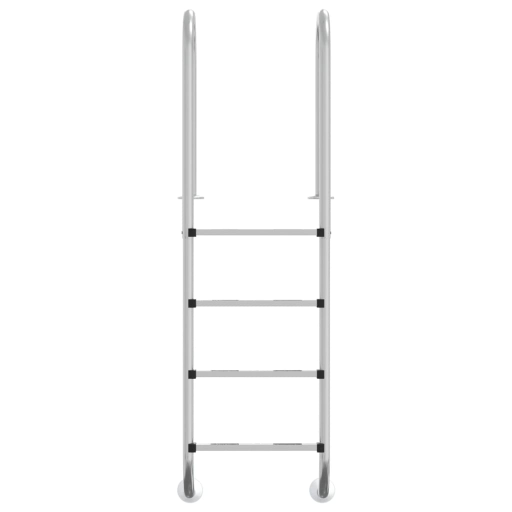 Scala per Piscina 54x38x184,5 cm Acciaio Inox 304 - homemem39