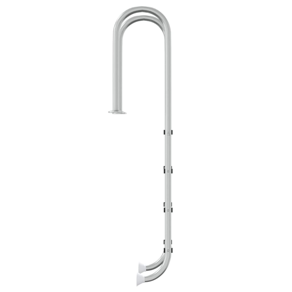 Scala per Piscina 54x38x184,5 cm Acciaio Inox 304 - homemem39