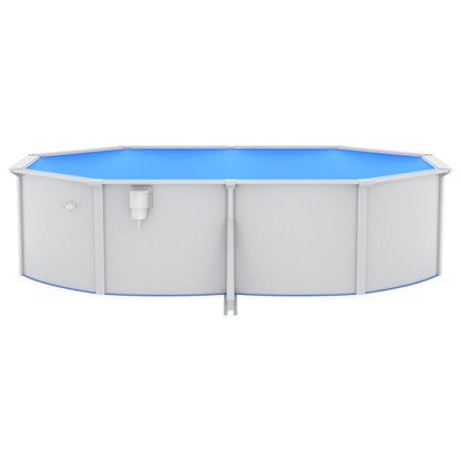 Piscina con Pompa Filtro a Sabbia 490x360x120 cm - homemem39