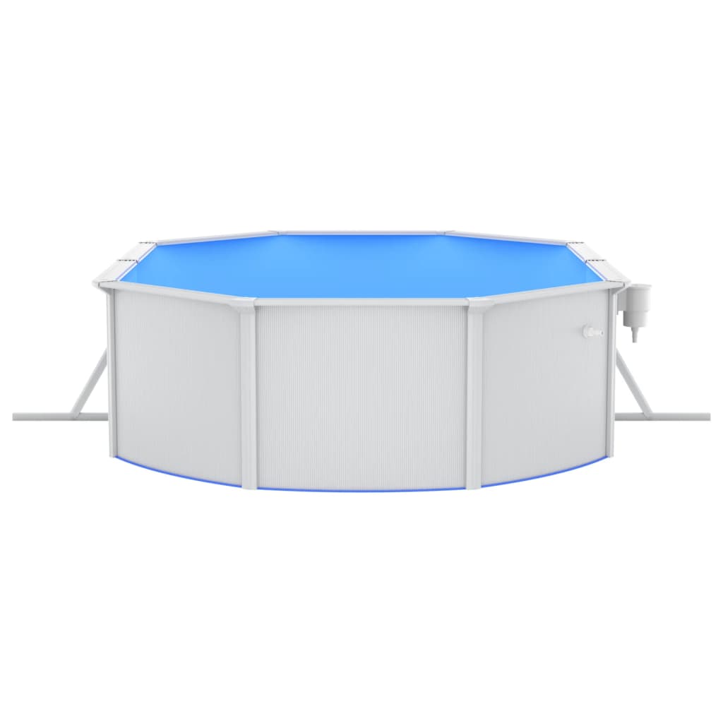 Piscina con Pompa Filtro a Sabbia 490x360x120 cm - homemem39