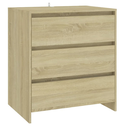 Credenze 3 pz Rovere Sonoma in Legno Multistrato - homemem39