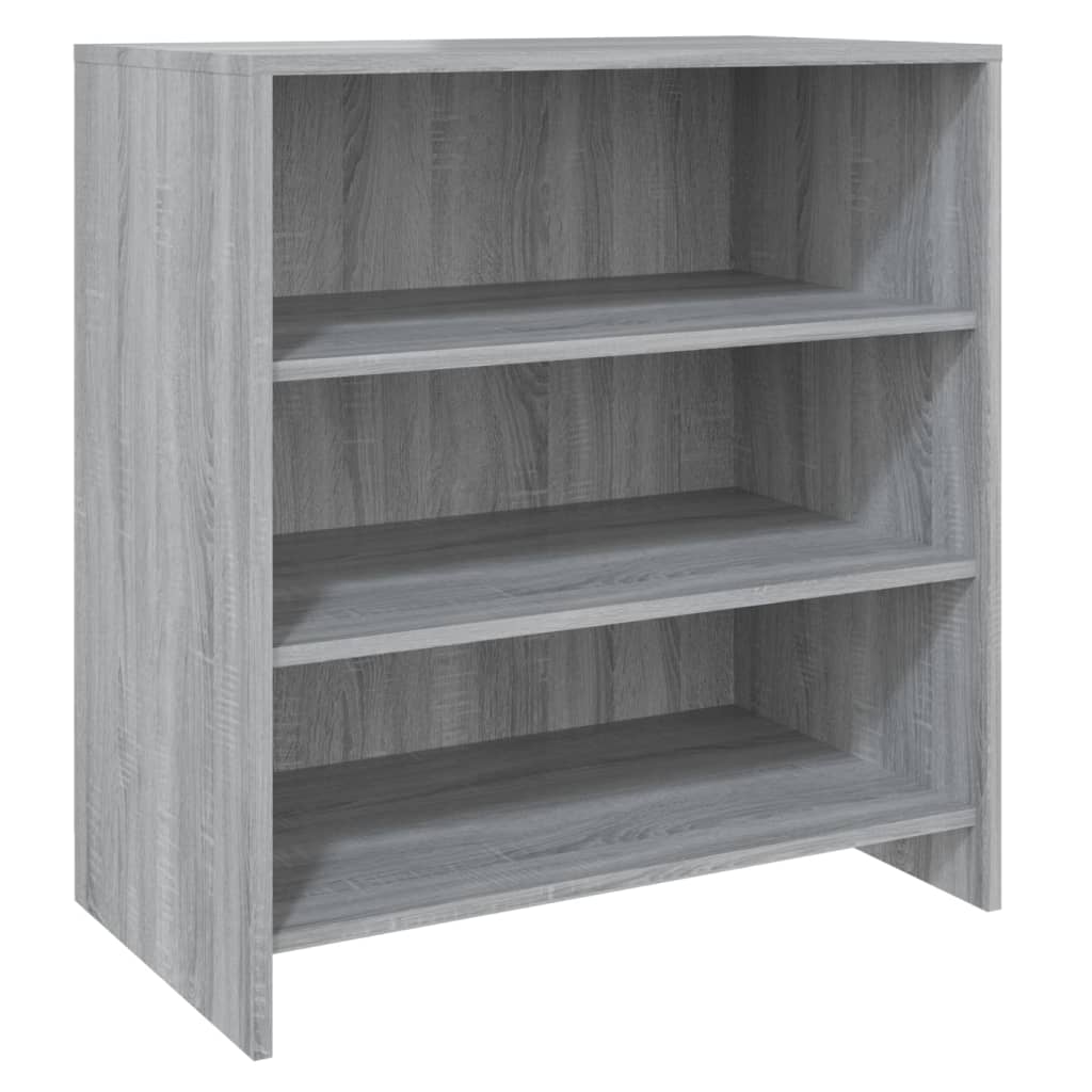 Credenze 2 pz Grigio Sonoma in Legno Multistrato - homemem39