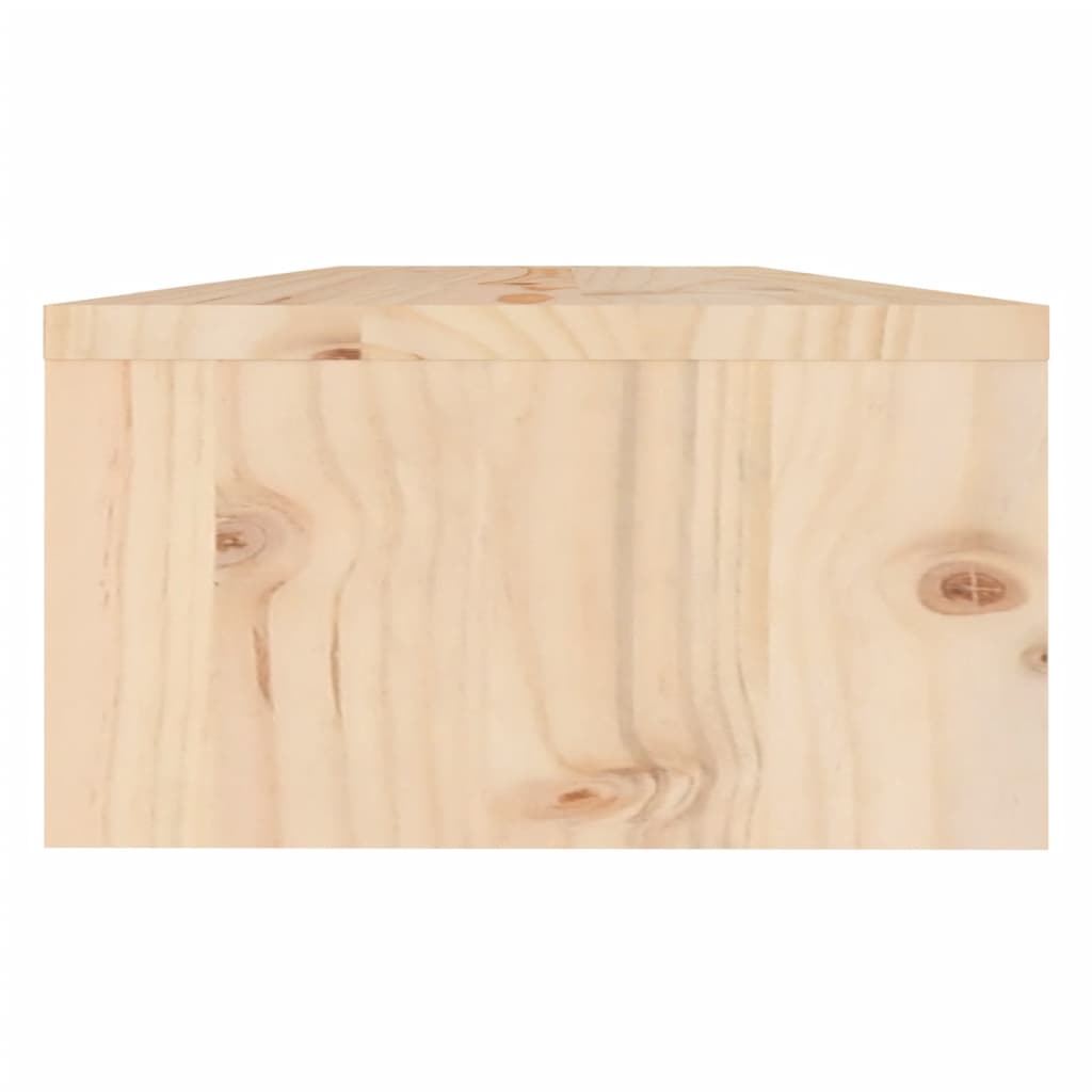 Supporto per Monitor 50x24x13 cm in Legno Massello di Pino - homemem39