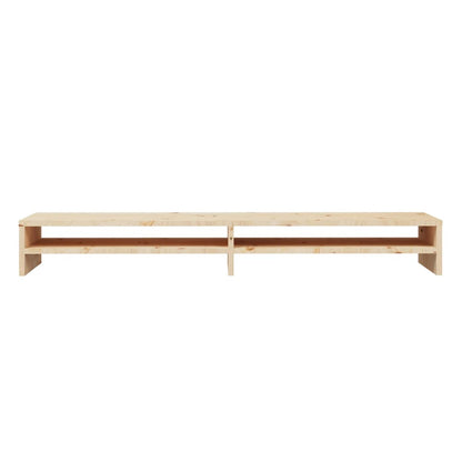 Supporto per Monitor 100x24x13 cm in Legno Massello di Pino - homemem39