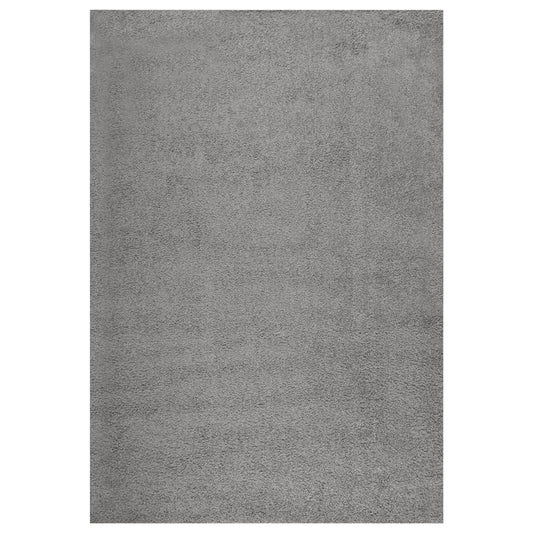 Tappeto Shaggy a Pelo Alto Grigio 160x230 cm - homemem39