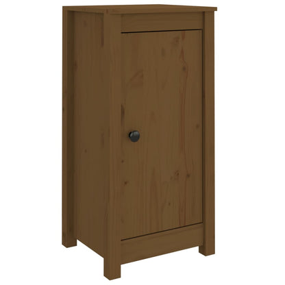 Credenze 2 pz Miele 40x35x80 cm in Legno Massello di Pino - homemem39