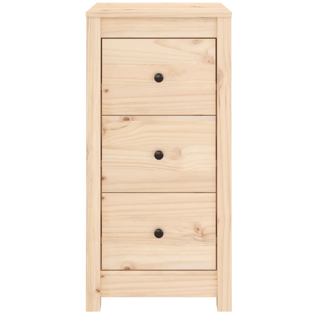 Credenze 2 pz 40x35x80 cm in Legno Massello di Pino - homemem39