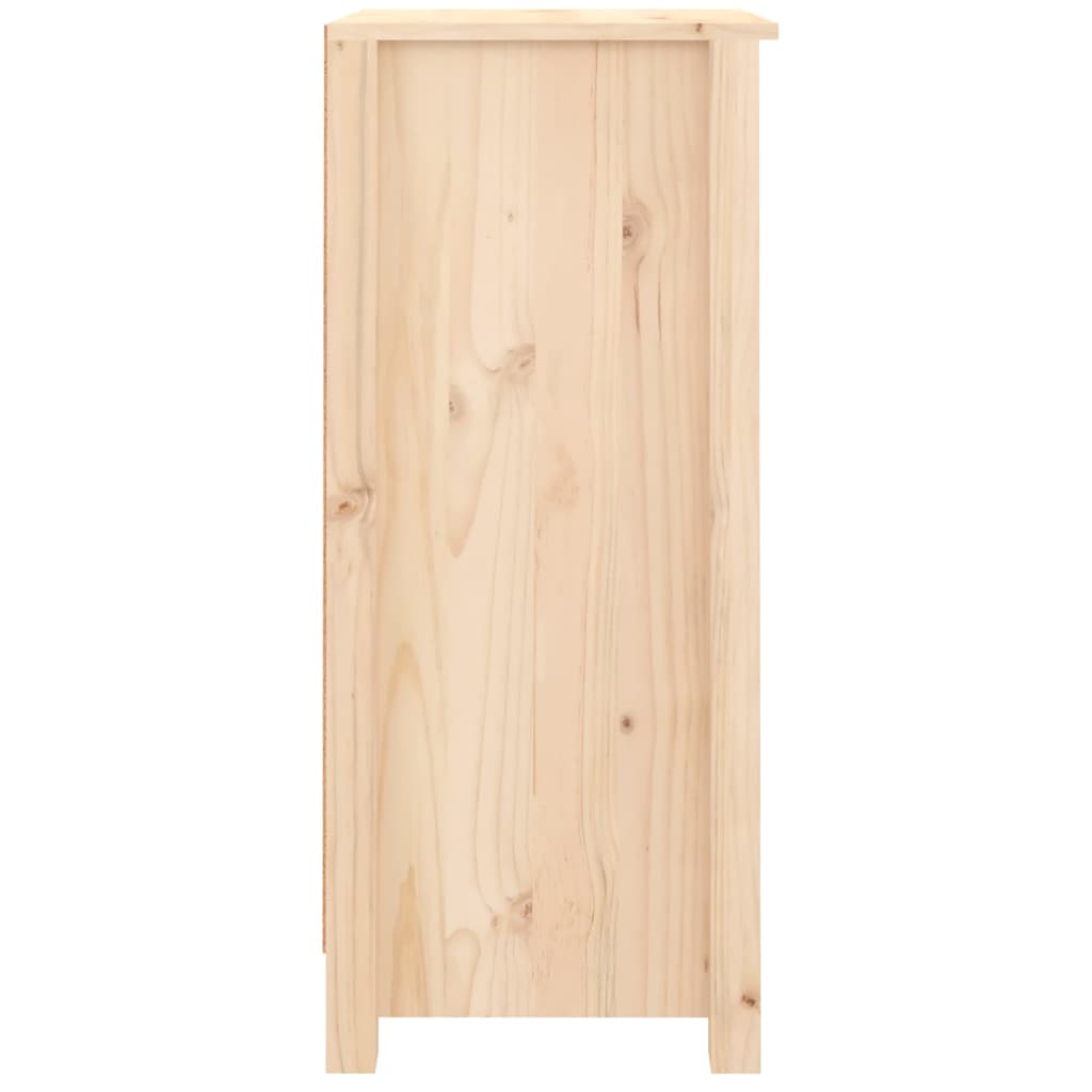 Credenze 2 pz 40x35x80 cm in Legno Massello di Pino - homemem39