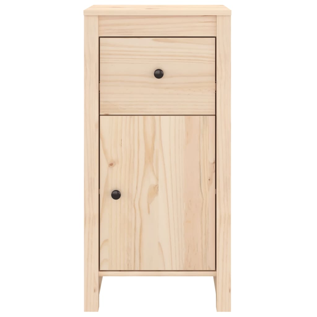 Credenze 2 pz 40x35x80 cm in Legno Massello di Pino - homemem39